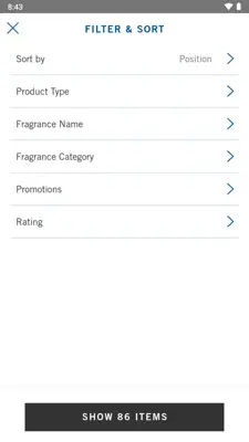 Bath&BodyWorks android App screenshot 5